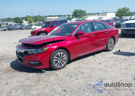 2020 Honda Accord Hybrid Touring z USA, uszkodzony, nr VIN 1HGCV3F98LA013858